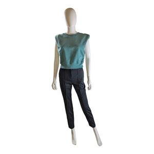 Wild Fable Cap Sleeve Top Teal M